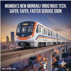 मुंबईकरांचा प्रवास होणार सुसाट! स्वदेशी बनावटीची नवीन ‘मोनोरेल’ लवकरच सेवेत
