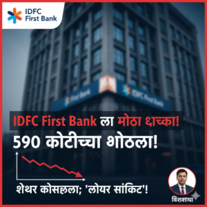 IDFC First Bank Share Crash: ५९० कोटींच्या घोटाळ्यामुळे शेअर कोसळला; काय आहे संपूर्ण प्रकरण?